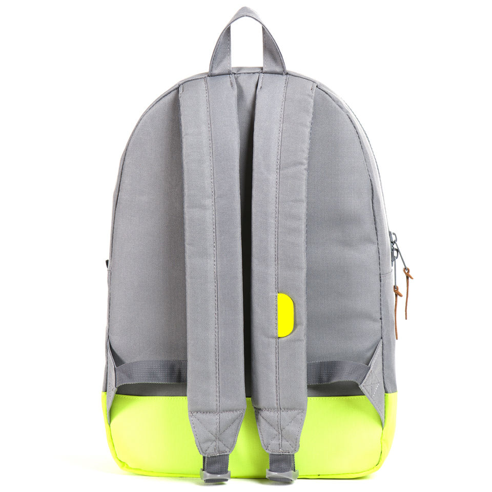 Herschel Supply Co. Settlement Backpack - Grey/Yellow Rubber