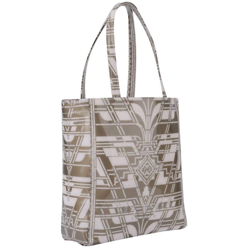 Ted Baker Women's Ficon Small Fifth Avenue Printed Icon Bag - Mid Pink