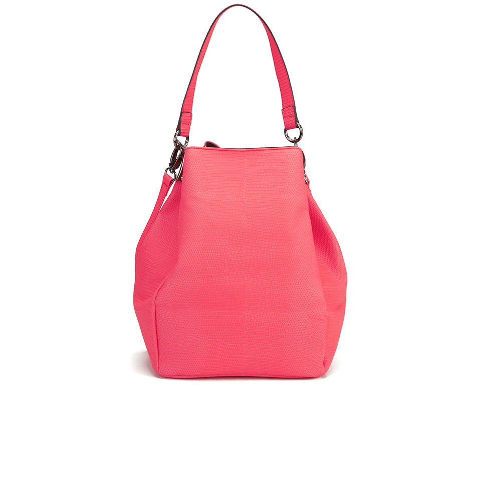 Paul's Boutique Hattie Tonal Snake Duffle Bag - Coral