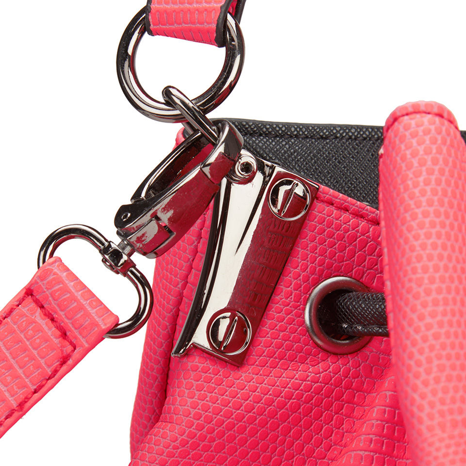 Paul's Boutique Hattie Tonal Snake Duffle Bag - Coral