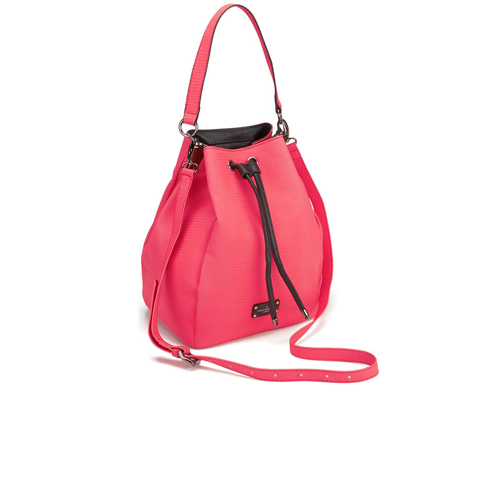 Paul's Boutique Hattie Tonal Snake Duffle Bag - Coral