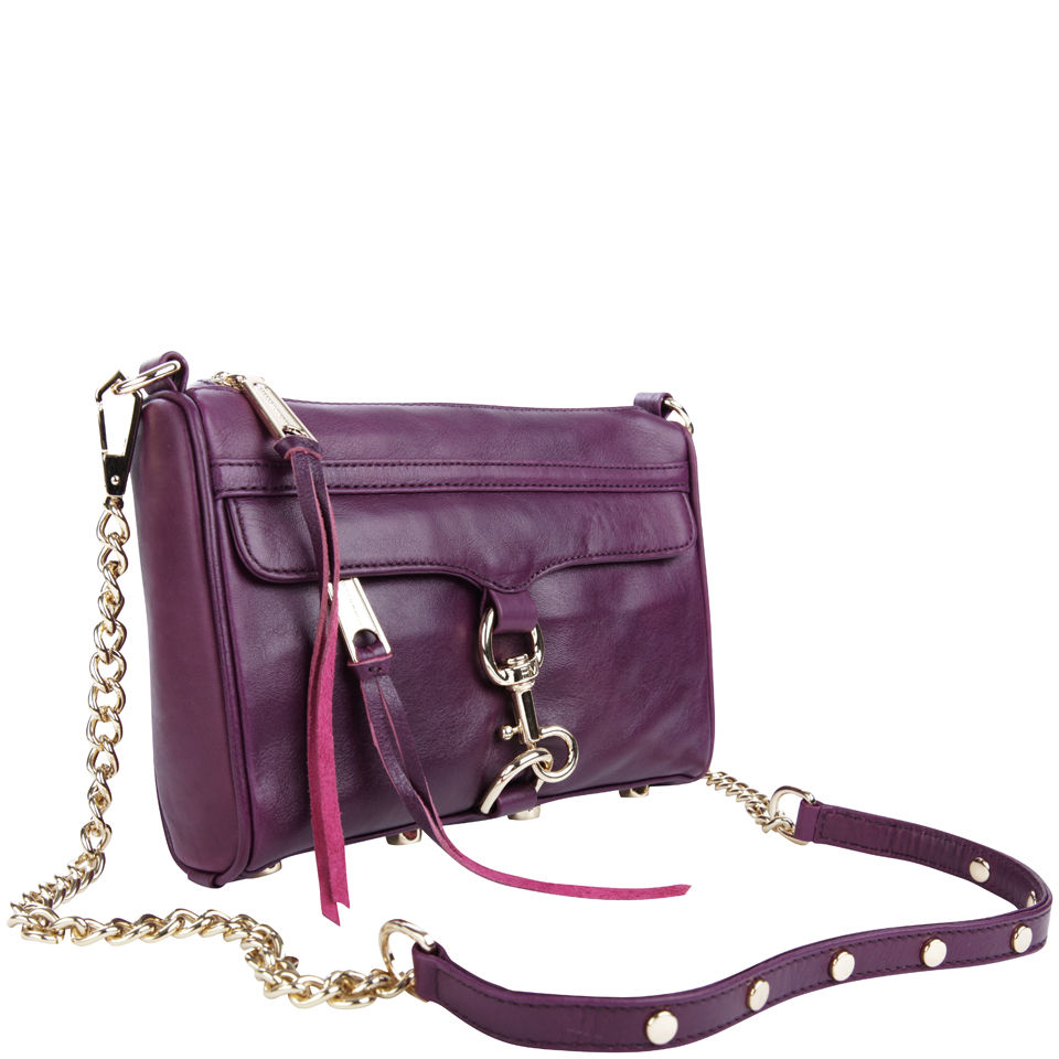 Rebecca minkoff purple bag hotsell