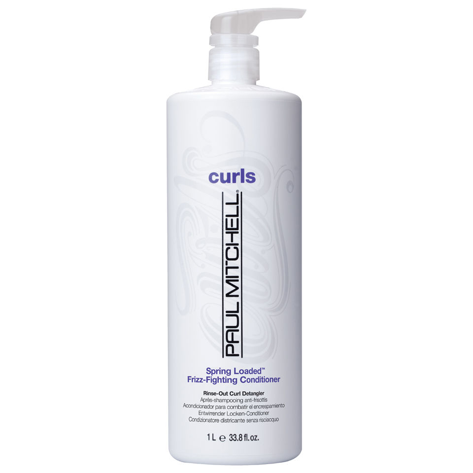 Paul Mitchell Spring Loaded Frizz Fighting Curl Condtioner With Pump 1000ml