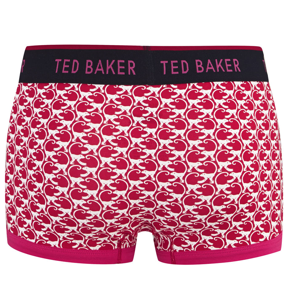 Ted Baker Men's Monkey Print Moulded Boxers - Red
