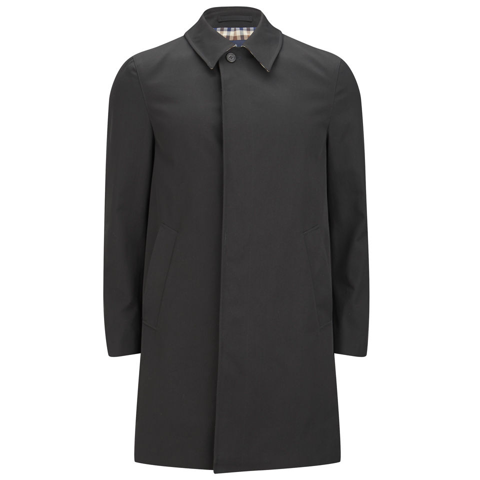 Aquascutum Men s Broadgate Trench Coat Black Coggles