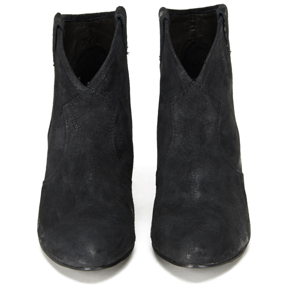 Ash Women s Jalouse Reverse Broken Leather Heeled Ankle Boots