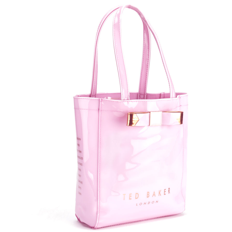 Ted Baker Plain Bow Small Icon Bag - Dusky Pink