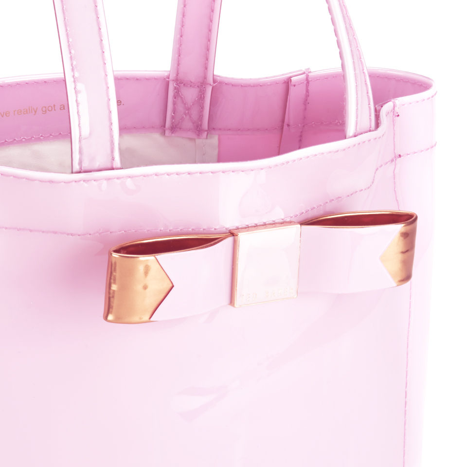 Ted Baker Plain Bow Small Icon Bag - Dusky Pink