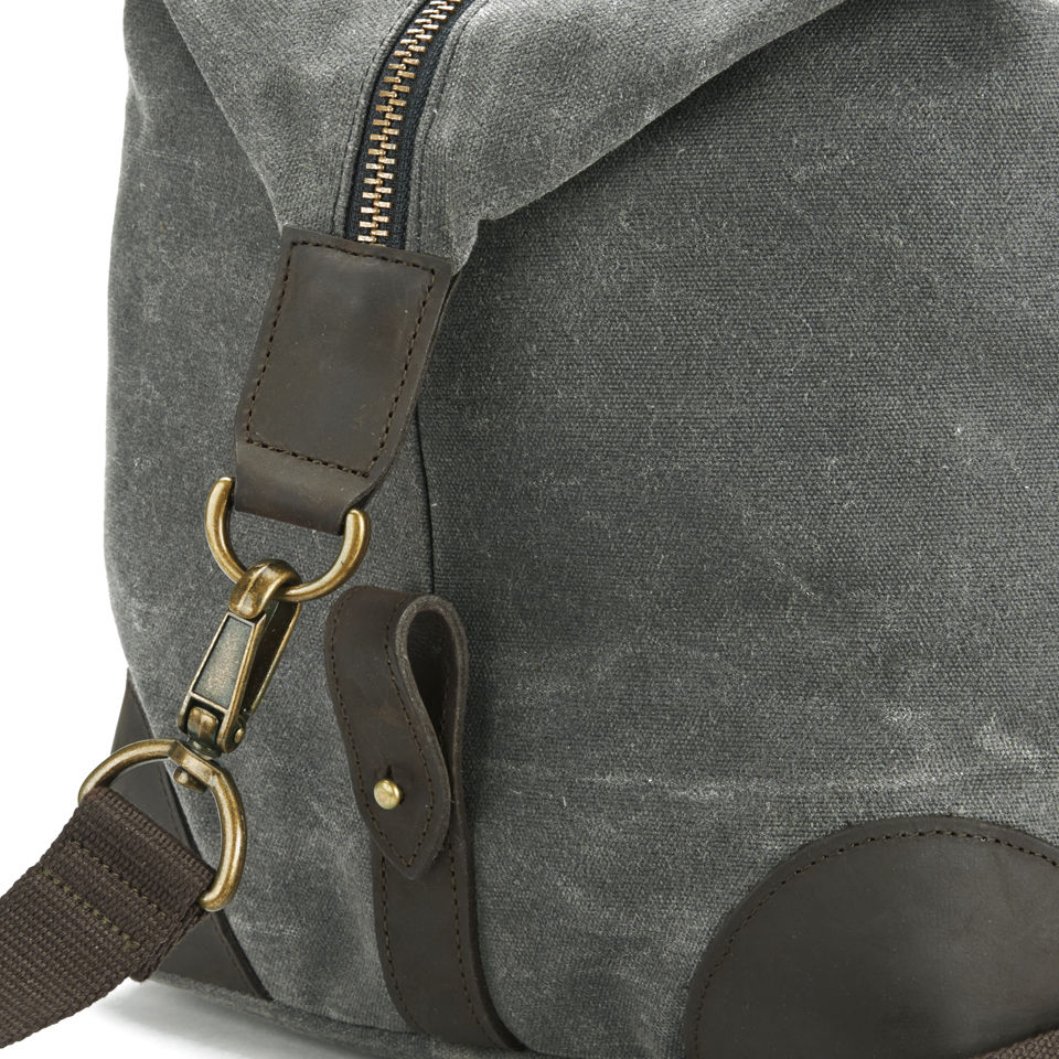 Barbour Canvas Explorer Holdall - Grey