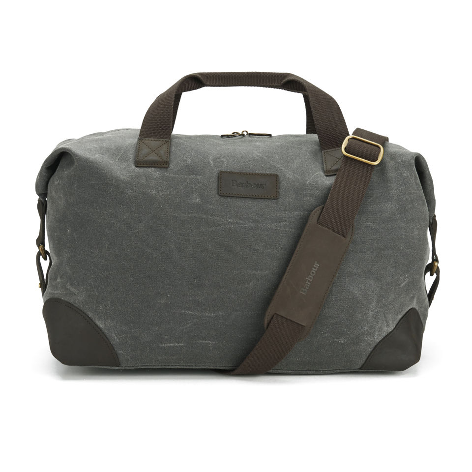 Barbour Canvas Explorer Holdall - Grey