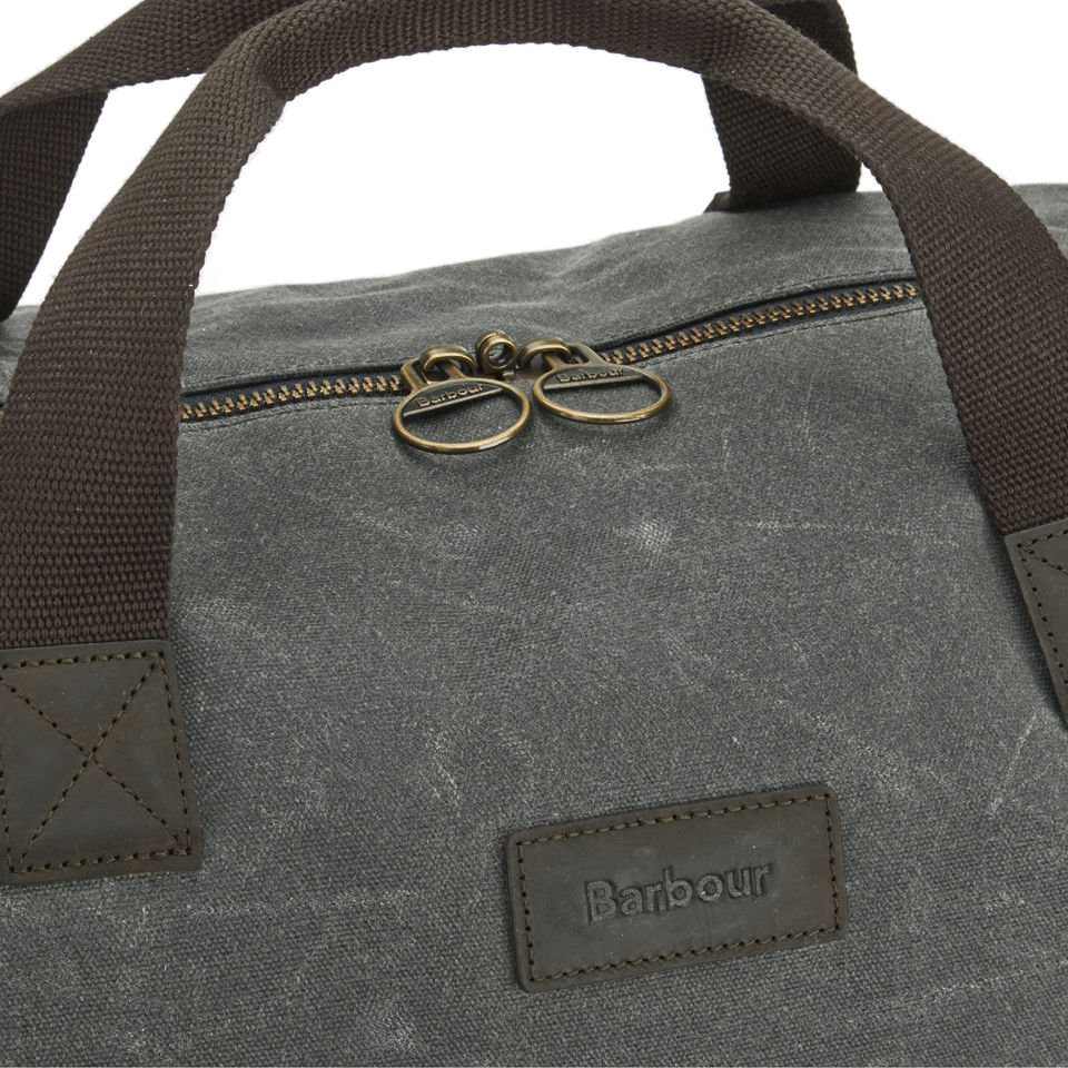 Barbour Canvas Explorer Holdall - Grey