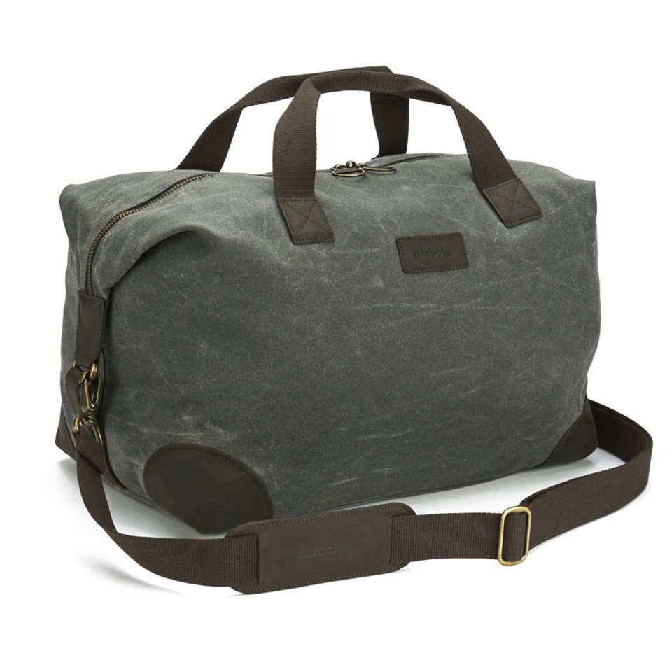 Barbour Canvas Explorer Holdall - Grey