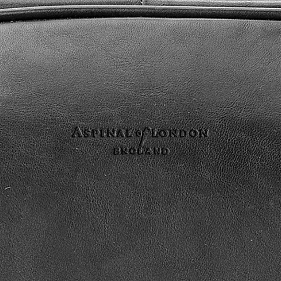 Aspinal of London Weekender Travel Bag - Black