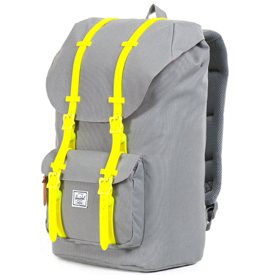 Herschel Supply Co. Little America Backpack - Grey/Yellow Rubber