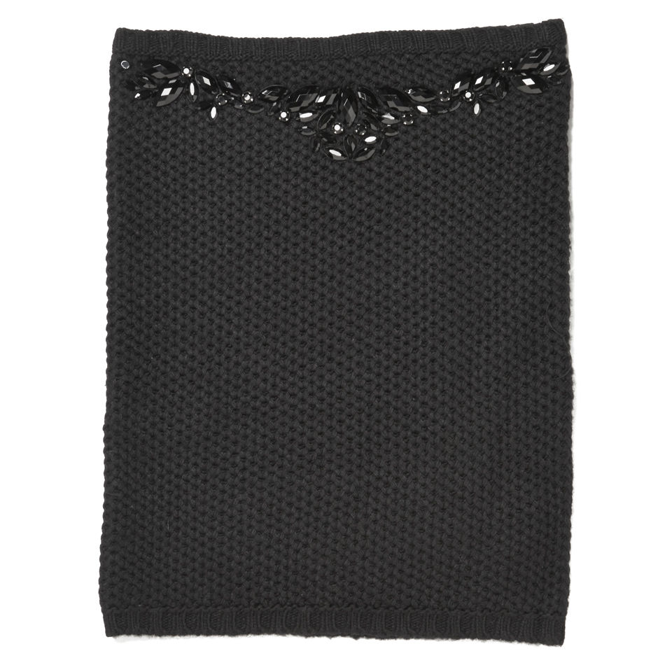 Ted Baker Women's Alona Knitted Embellished Snood - Black