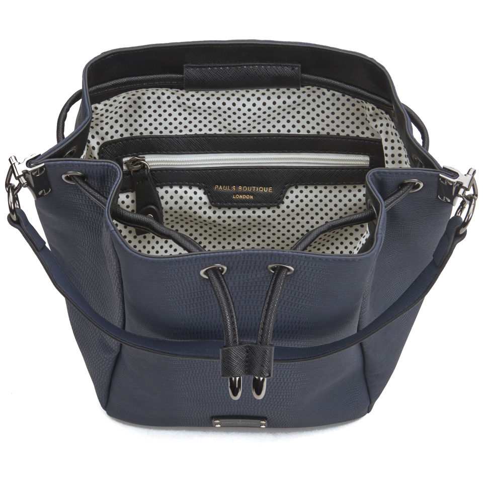 Paul's Boutique Hattie Tonal Snake Duffle Bag - Navy