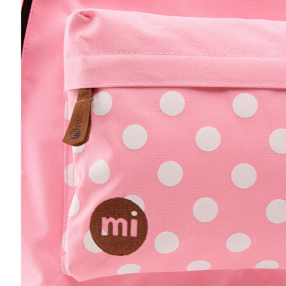 Mi-Pac Polkadot Backpack - Pink