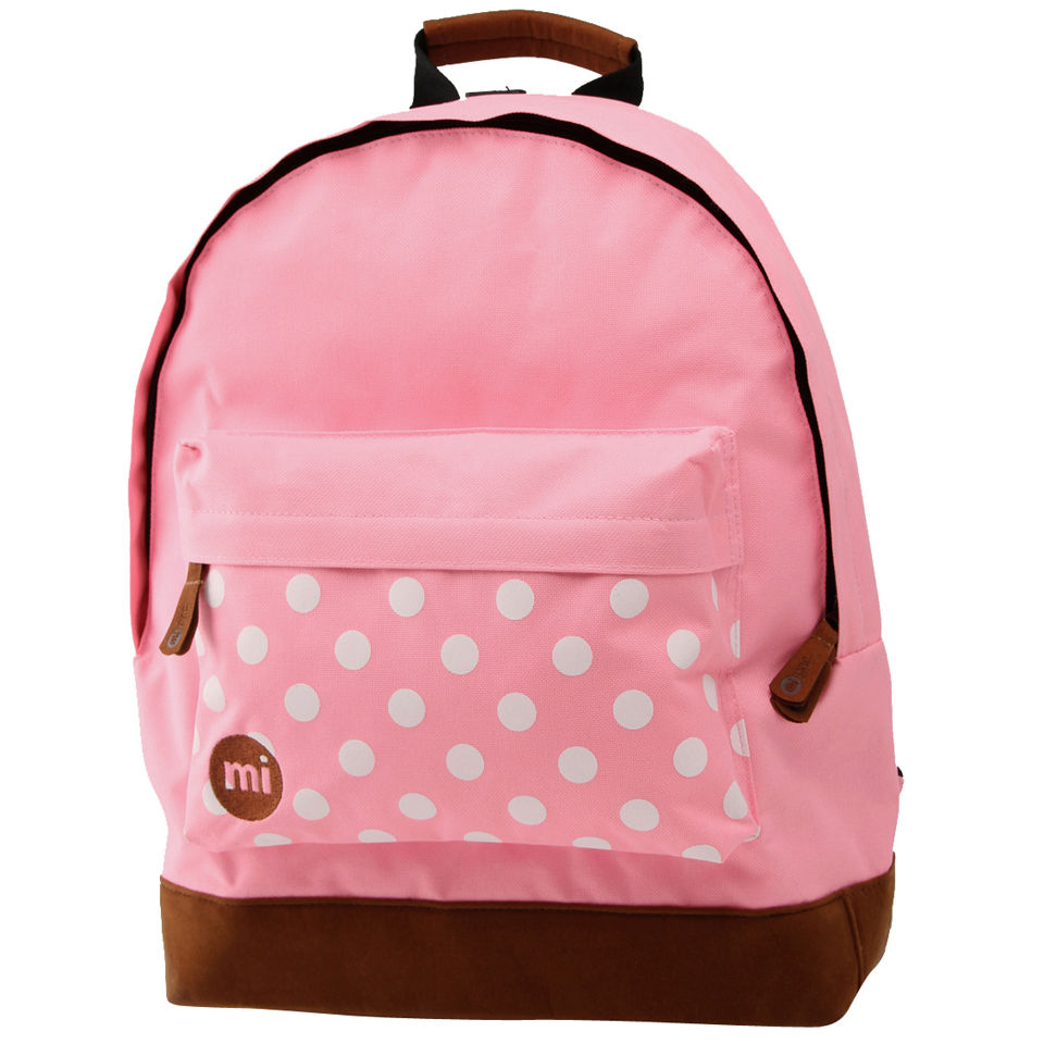Mi-Pac Polkadot Backpack - Pink