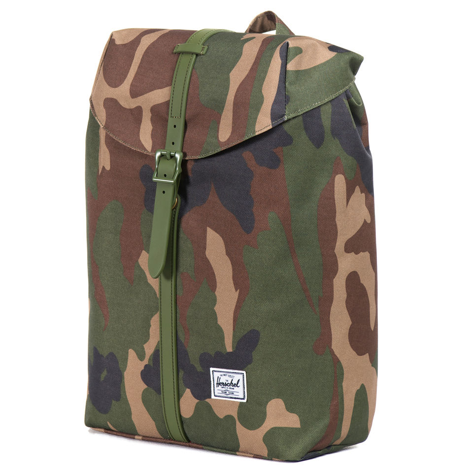 Herschel Supply Co. Post Mid Volume Backpack - Woodland Camo Rubber