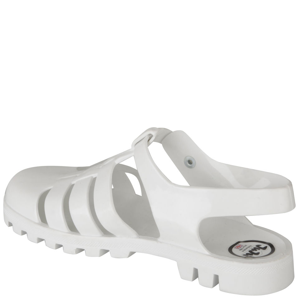 White jelly heels 2025