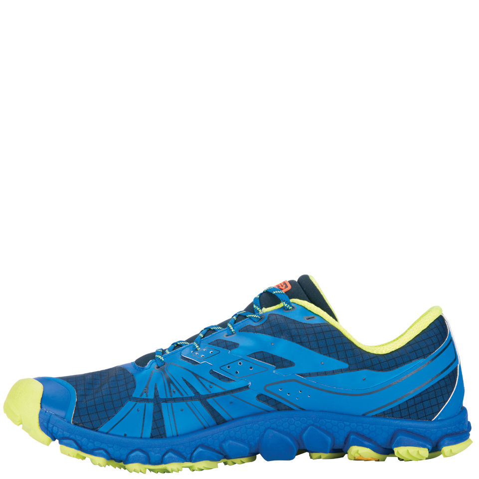 New Balance Men s MT1010 V2 Minimus Trail Shoes Blue Yellow Allsole