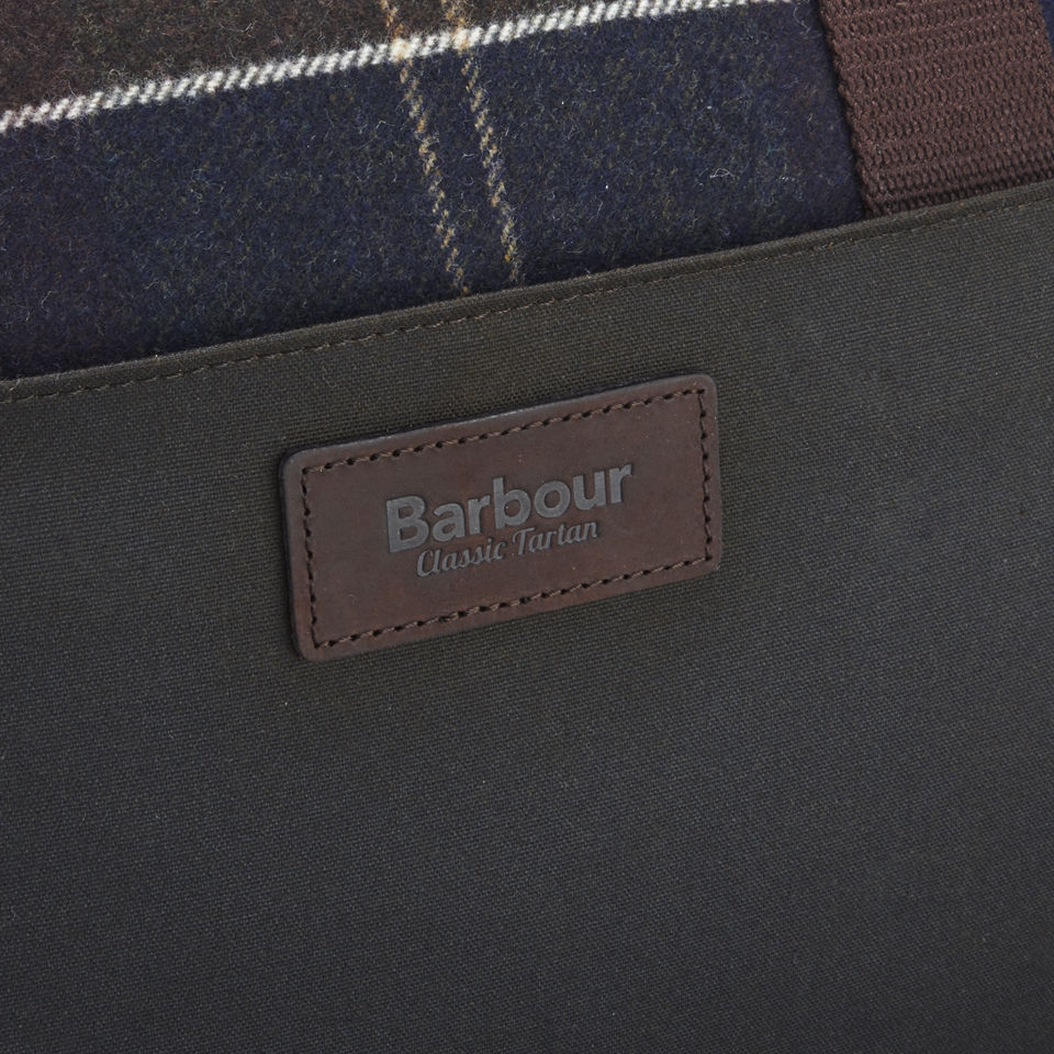 Barbour Tartan Slim Laptop Bag - Classic