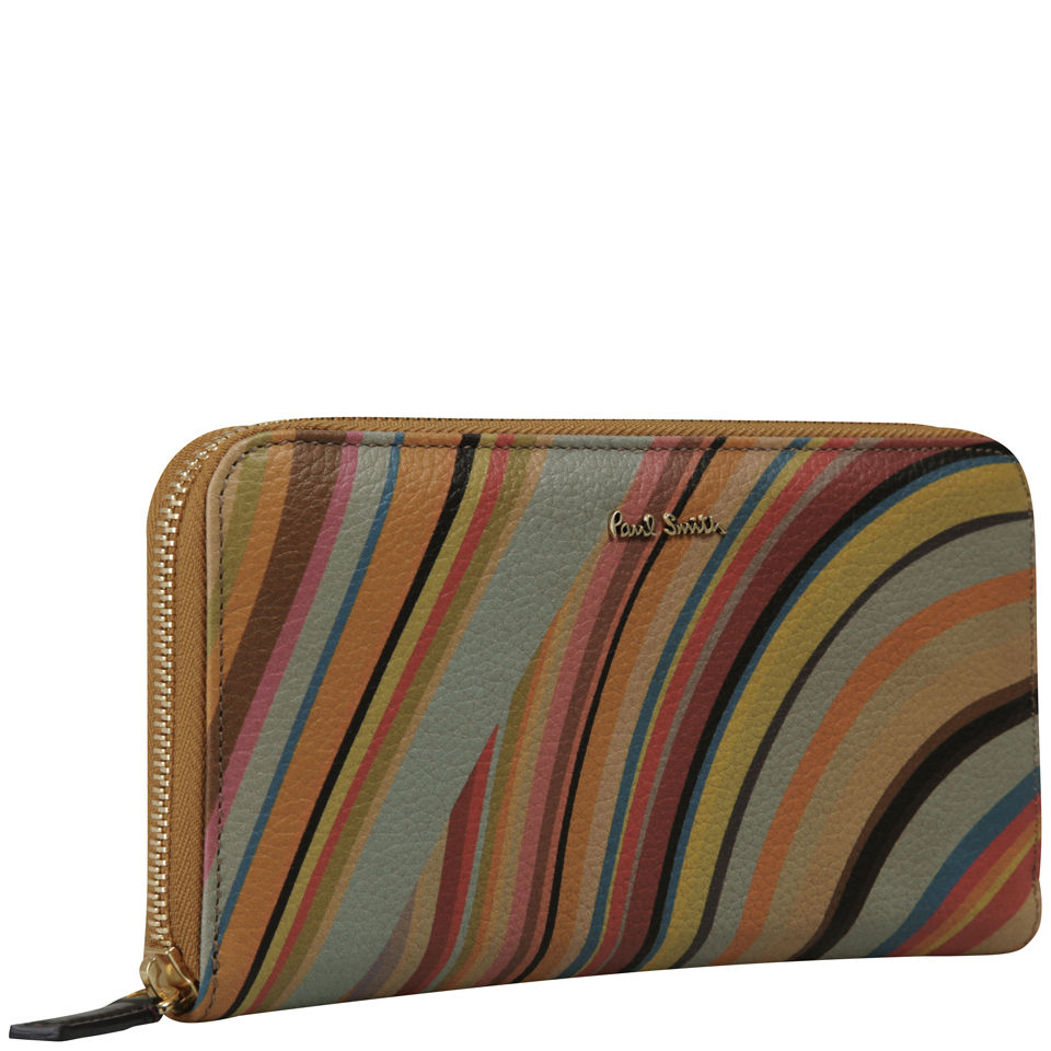 Paul Smith Accessories Women s Large Zip Purse Multi Swirl