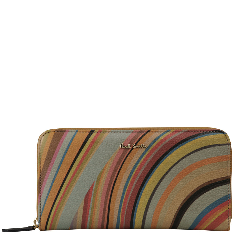 Paul Smith Accessories Women s Large Zip Purse Multi Swirl