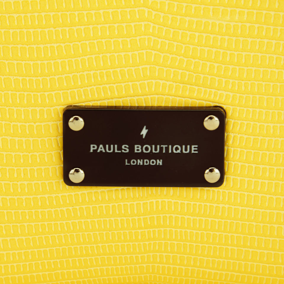 Paul's Boutique Hattie Tonal Snake Duffle Bag - Yellow