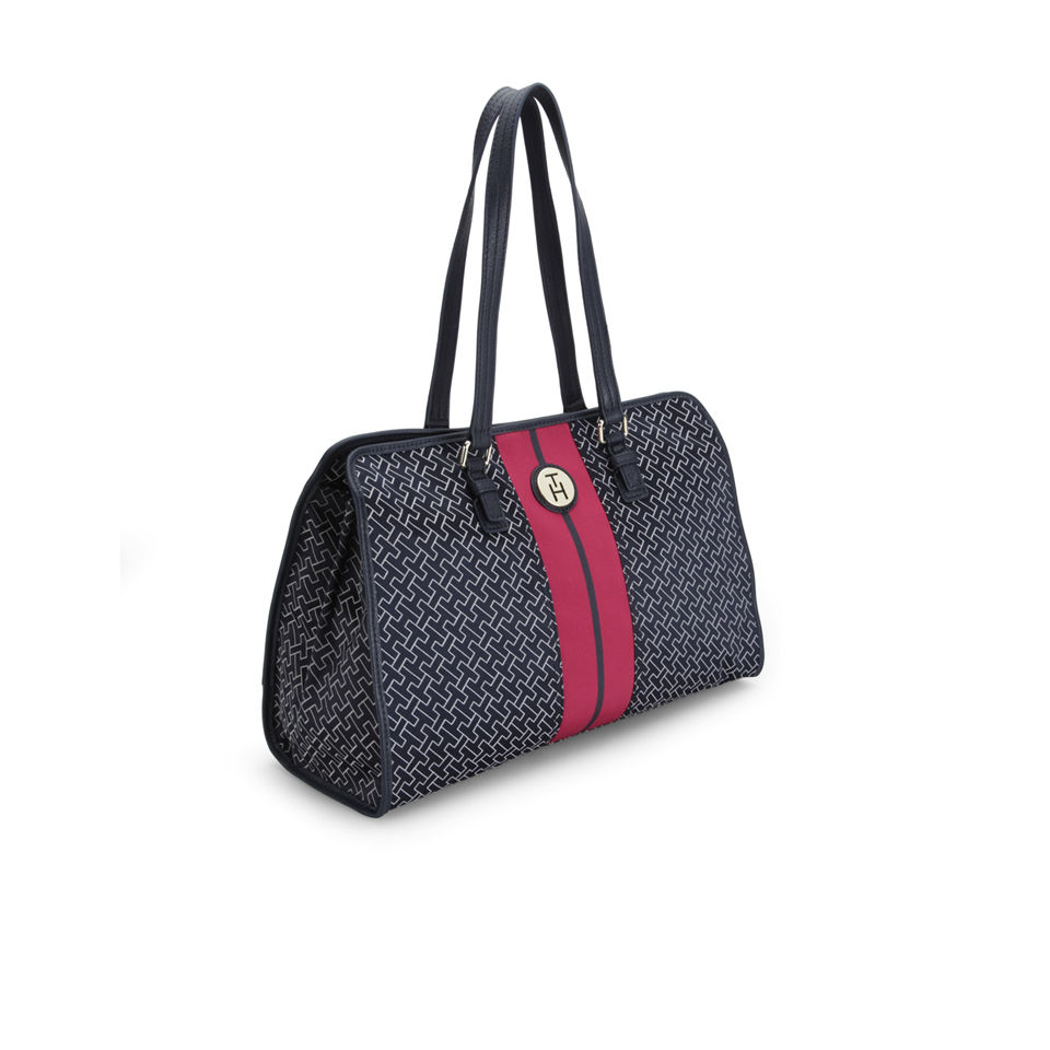 Tommy Hilfiger Women's Merrit Square Tote Bag - Midnight