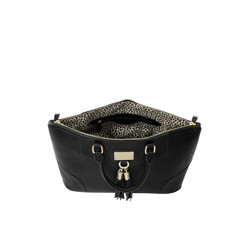 Marc B Willow Tassel Tote Bag - Black