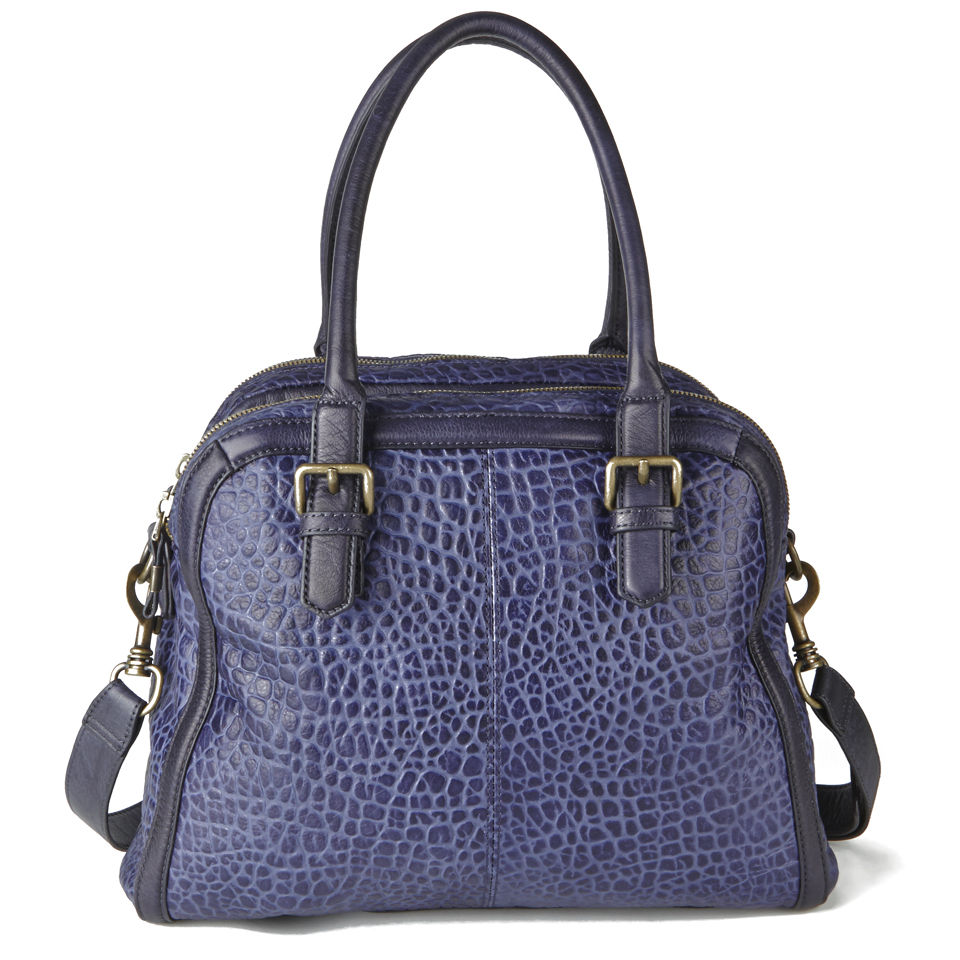 Liebeskind Women's Vaya Bubble Leather Tote Bag - Navy