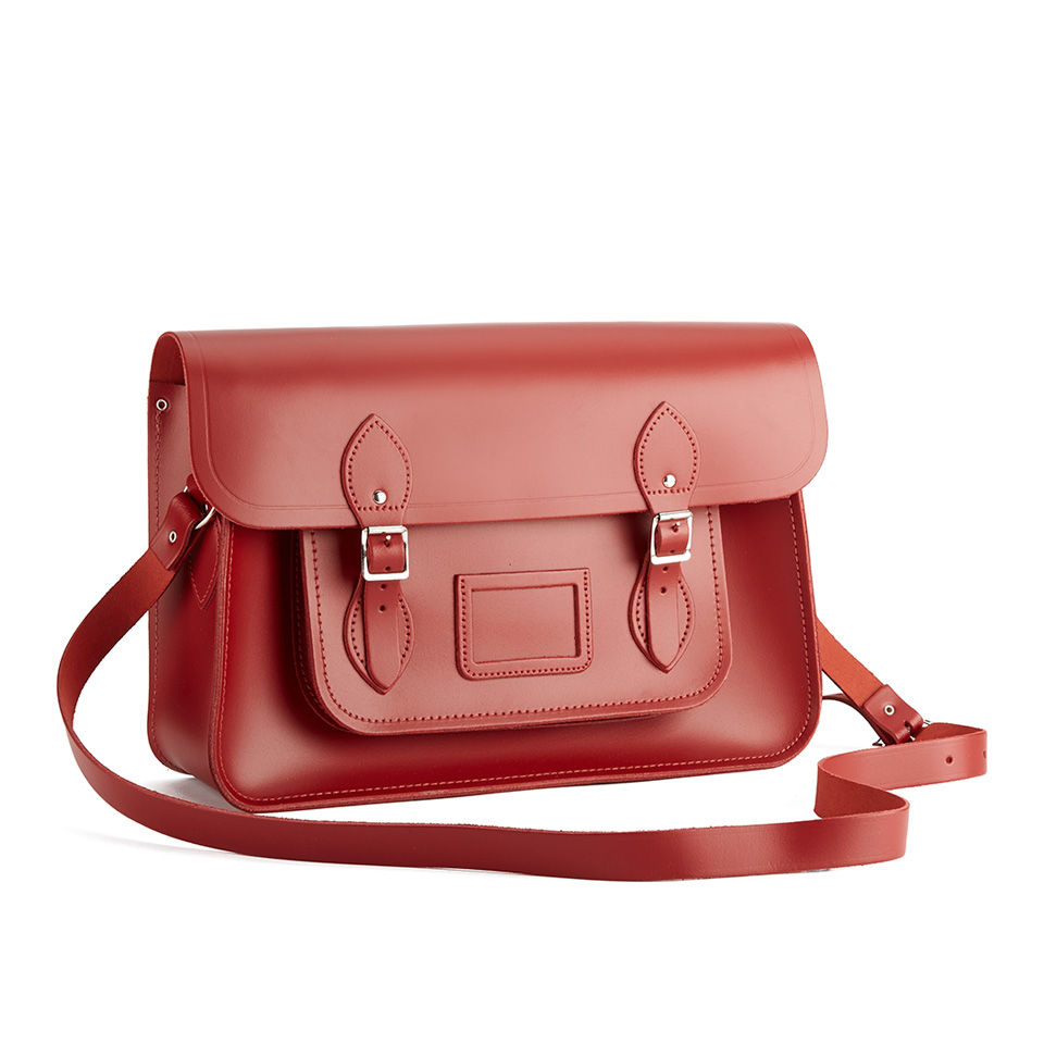 The Cambridge Satchel Company 15 Inch Classic Leather Satchel - Red