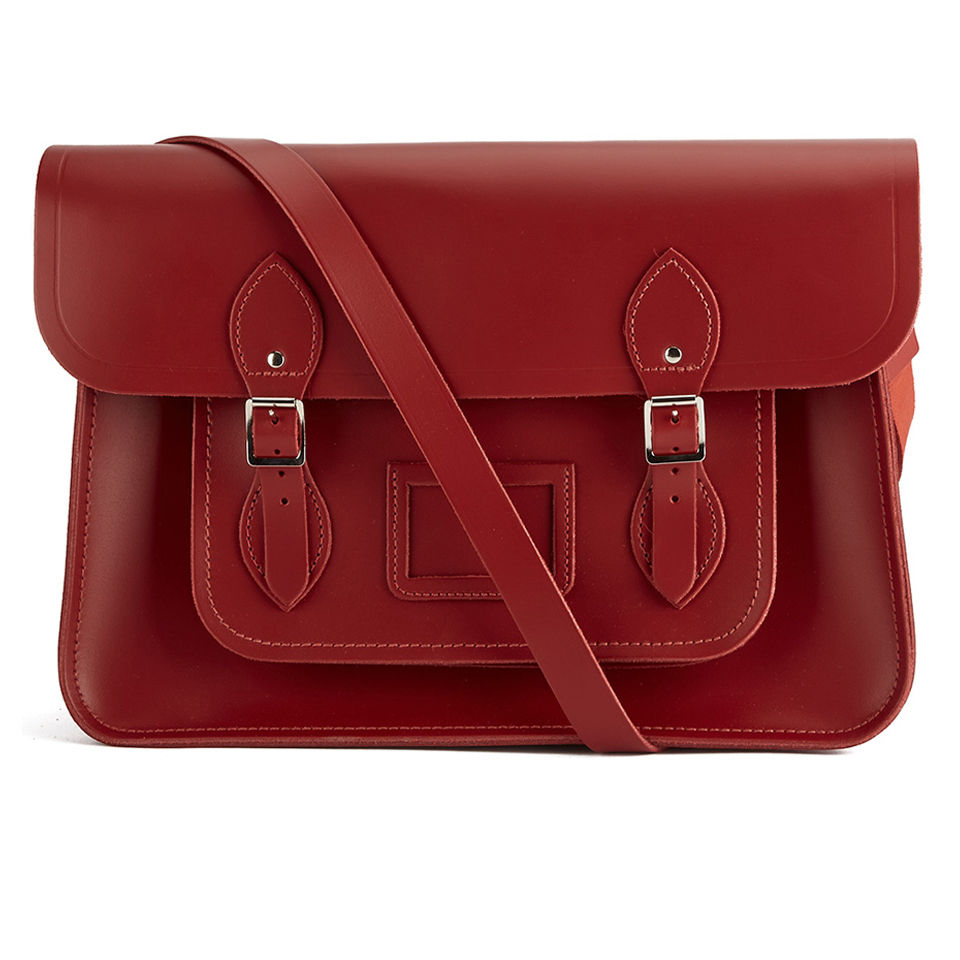 The Cambridge Satchel Company 15 Inch Classic Leather Satchel - Red