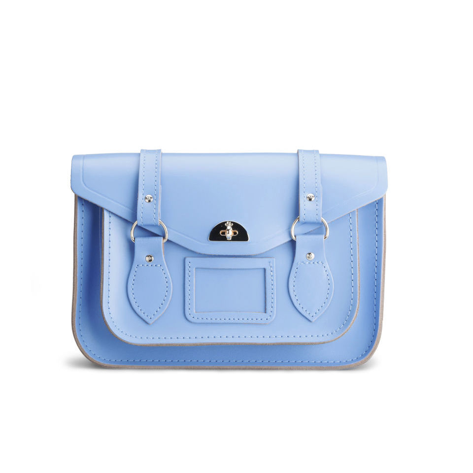 The Cambridge Satchel Company Leather Shoulder Bag - Bellflower Blue