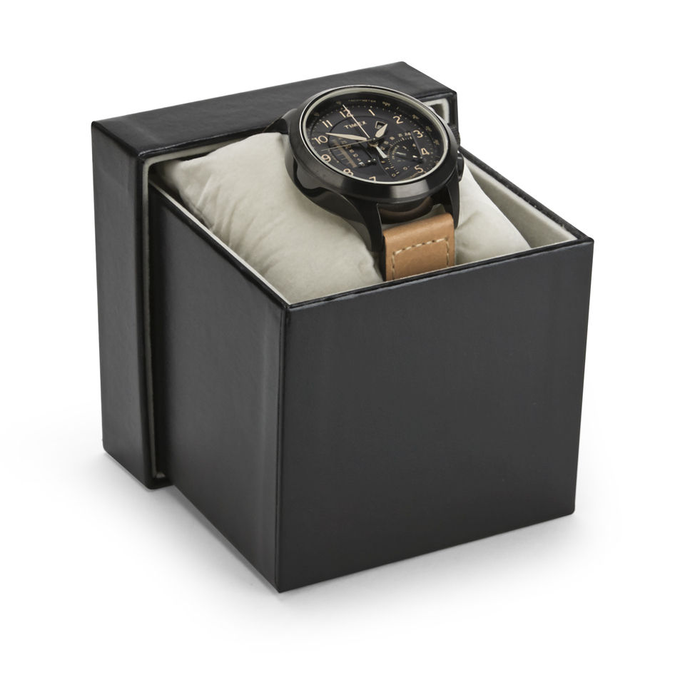 Timex Men’s Intelligent Quartz Linear Chronograph Watch – Tan