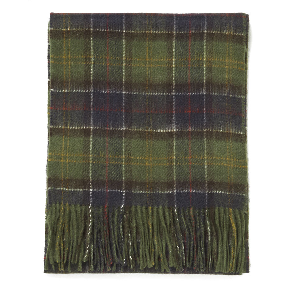 Barbour Double Faced Check Scarf - Classic Tartan