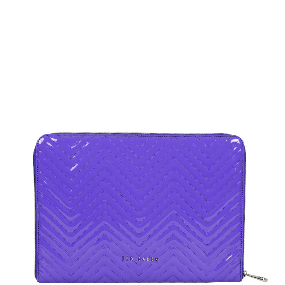 Ted Baker Lianna Quilted Large Laptop Sleeve - Blue