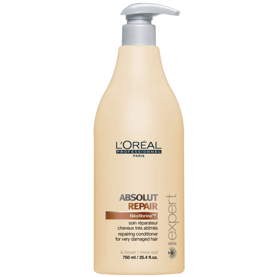 L'Oreal Serie Absolut Repair Conditioner (750ml) and Pump