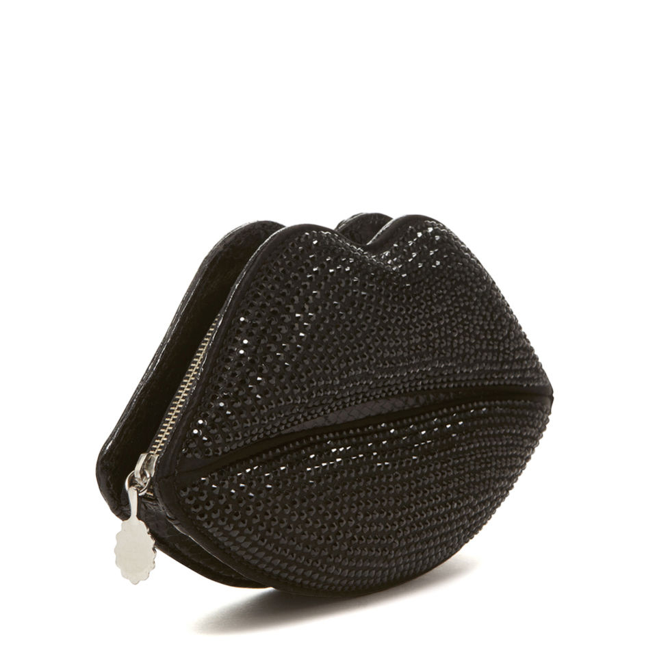 Swarvoski popular lip clutch