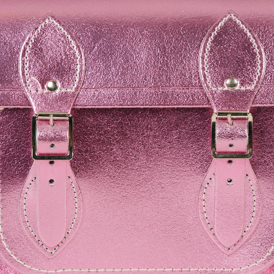 The Cambridge Satchel Company 11 Inch Leather Satchel - Metallic Pink