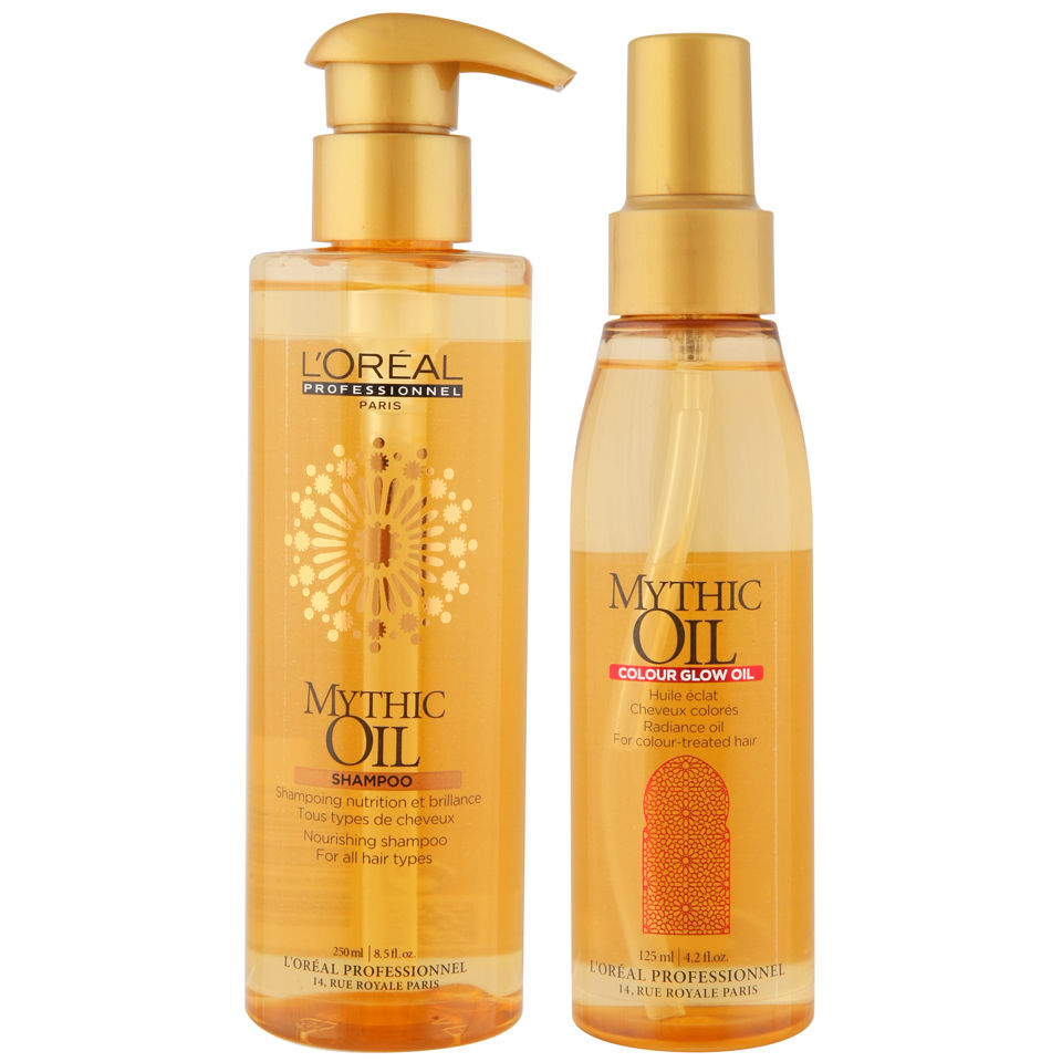 L'Oreal Professionnel Mythic Oil Shampoo and Colour Glow Oil