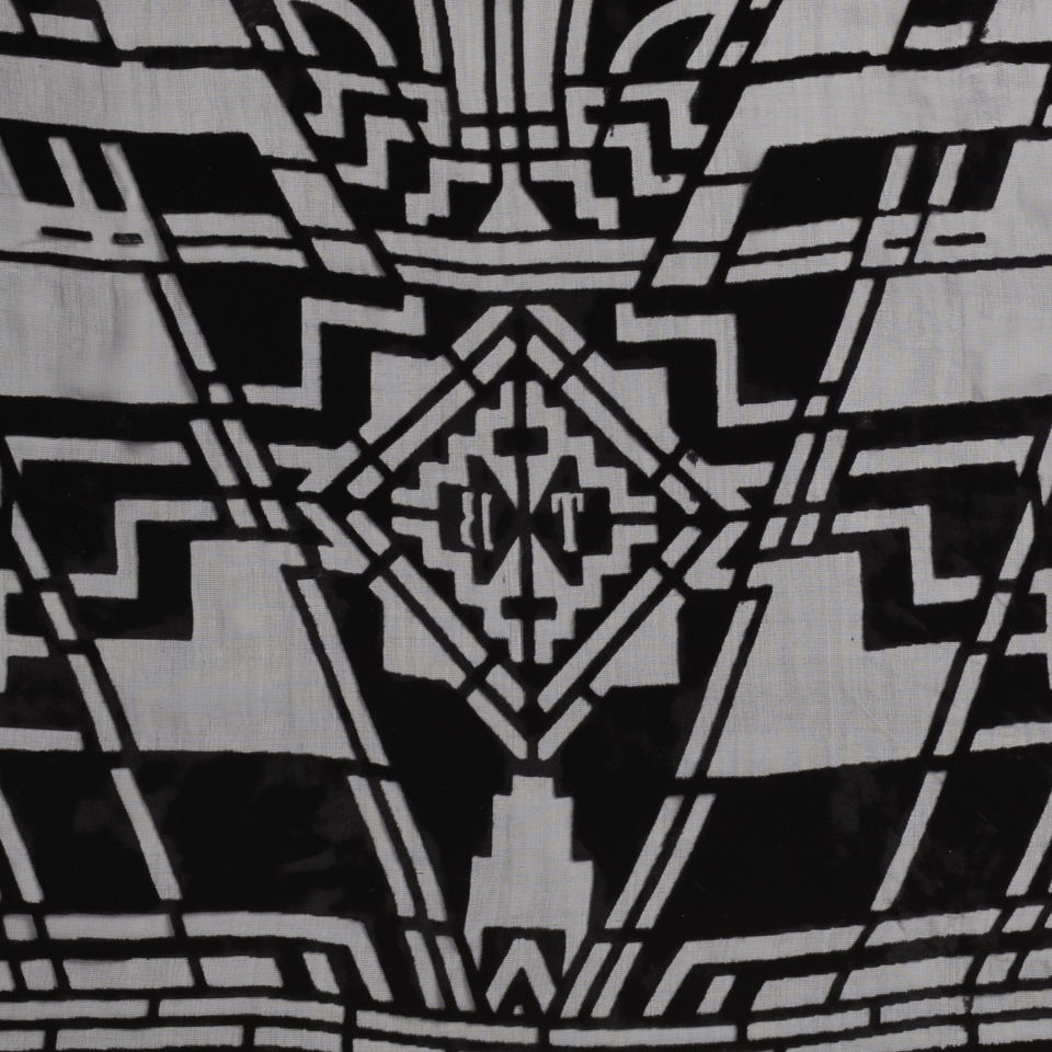 Ted Baker Women's Fith Fifth Avenue Devore Silk Scarf - Black