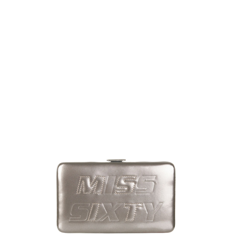 Miss Sixty Logo Front Slim Clutch