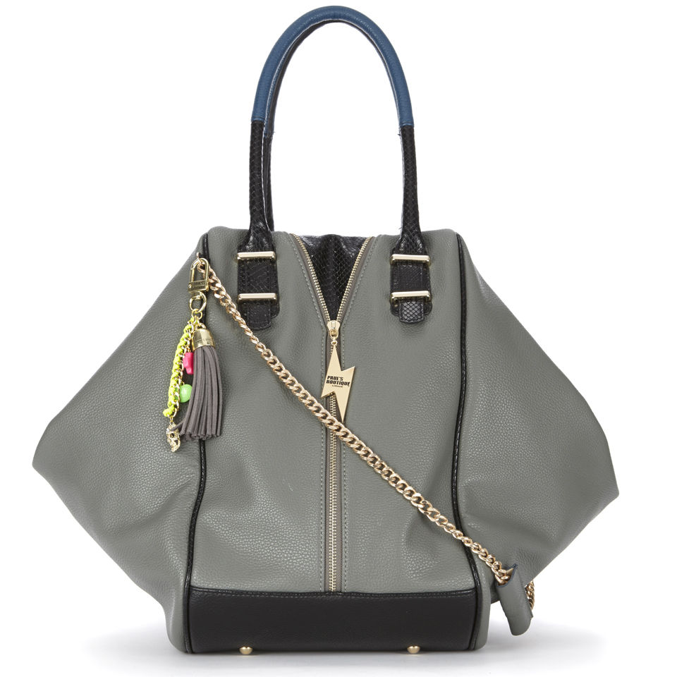 Paul's Boutique Jessie Lightning Slouch Bag - Grey