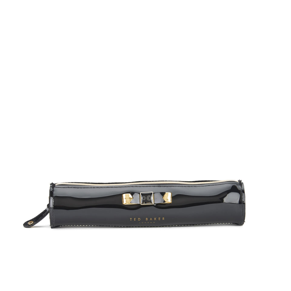 Ted Baker Bow Pencil Case - Black