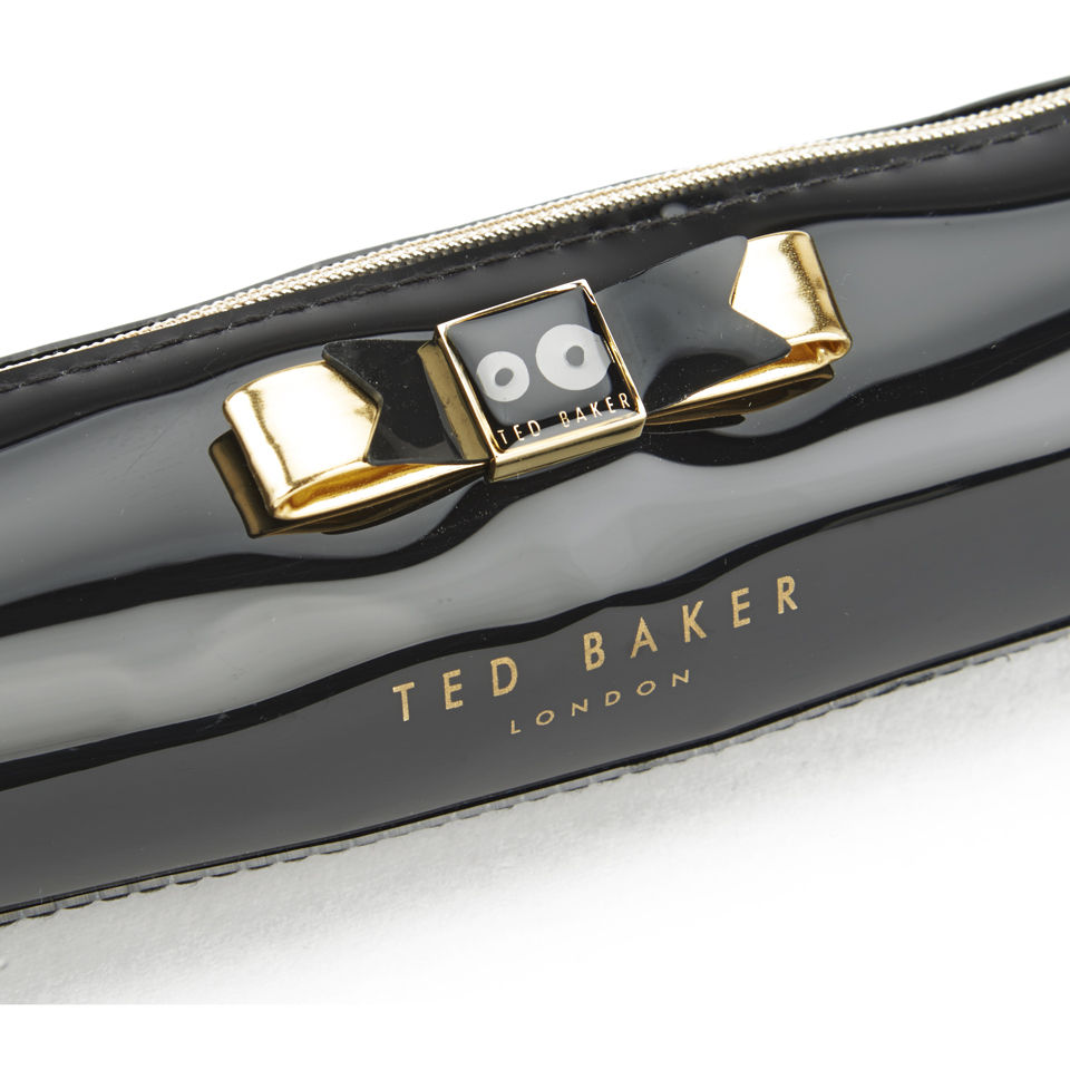 Ted Baker Bow Pencil Case - Black
