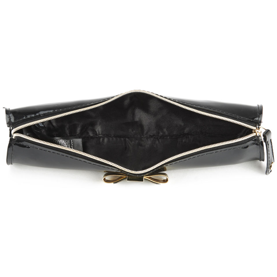 Ted Baker Bow Pencil Case - Black