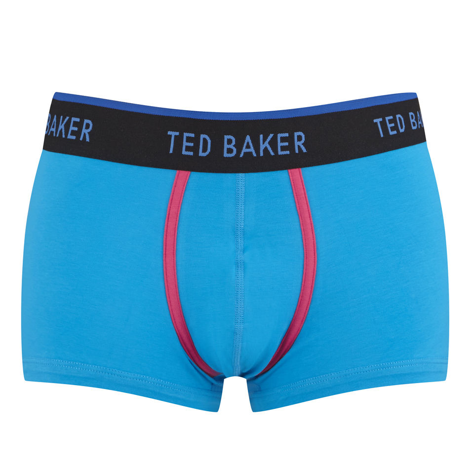 Ted Baker Men's 3-Pack Plain Coloured Trunks - Assorted
