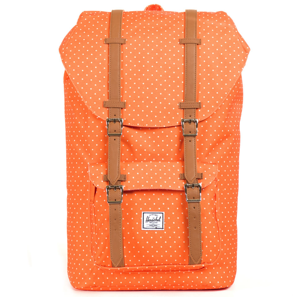 Herschel little america orange new arrivals